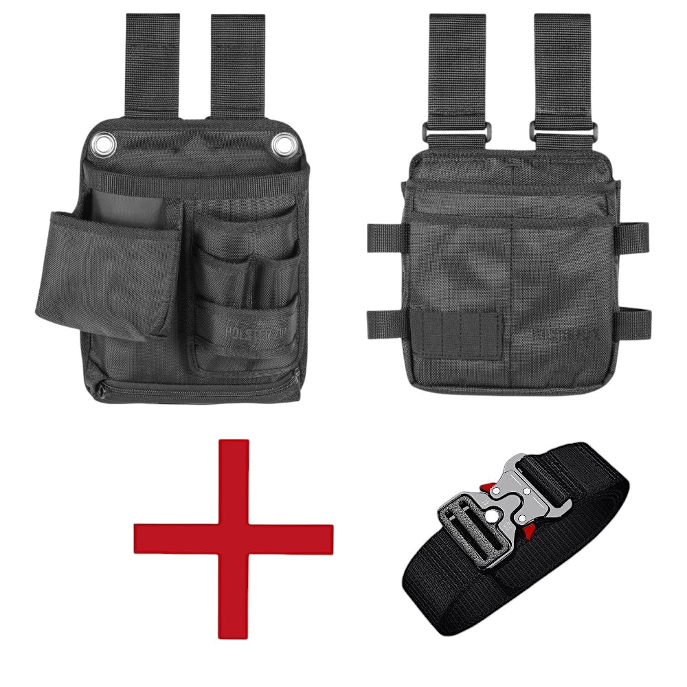 Holster Flex Werkzeugtasche - Wendbar Für Links & Rechtshänder, Wasserdicht