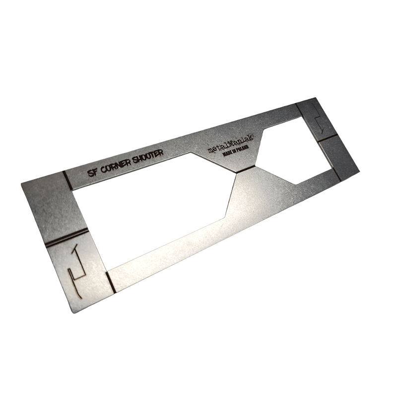 Schablone zum Verlegen von SF - Platten