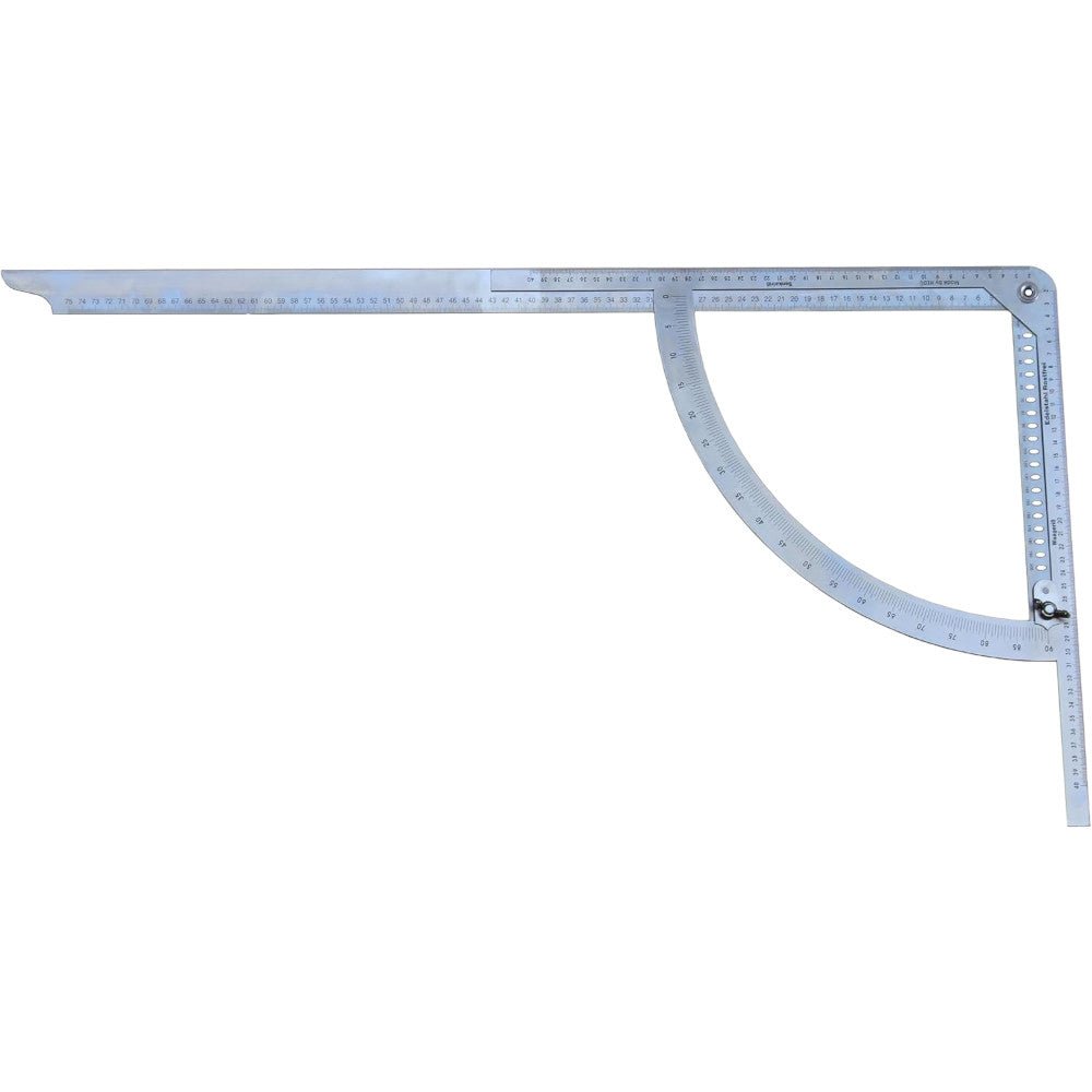 hedue® - Anreissgerät Alphawinkel | Alpha Winkel für Zimmerer , Anreißwinkel & Präzisionswinkel | Winkelmesser