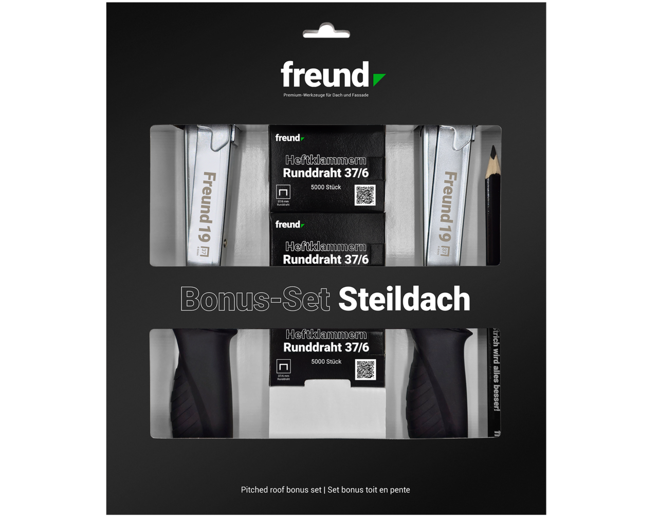 Freund Bonus-Set Steildach