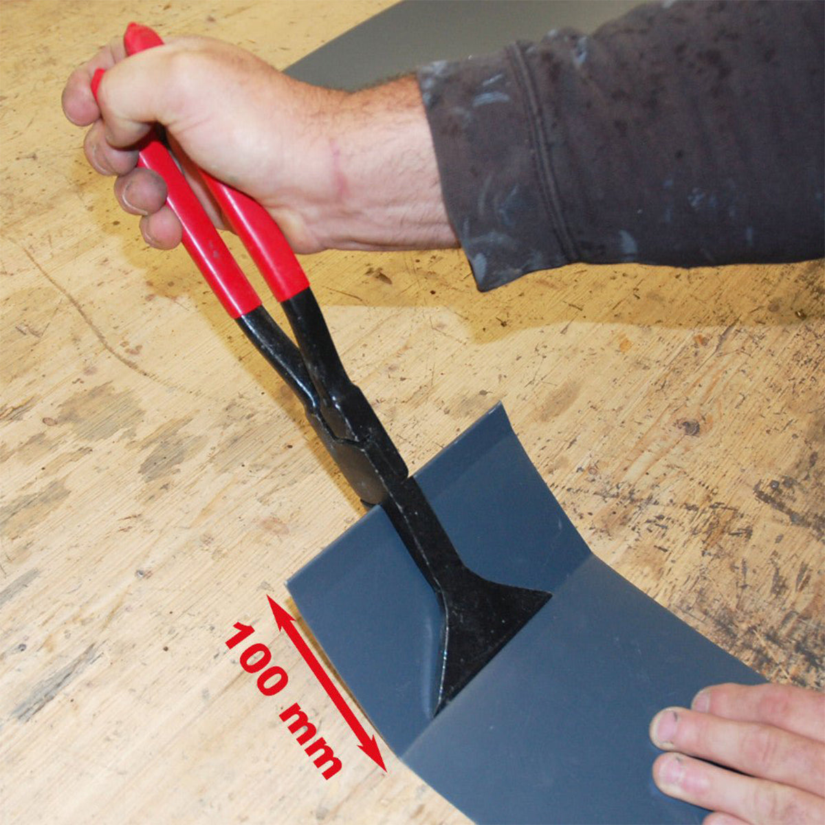 STUBAI - Quetschfalzzange 100 mm