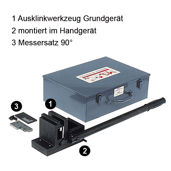 MASC Ausklinkwerkzeug für Dach und Fassadenscharen