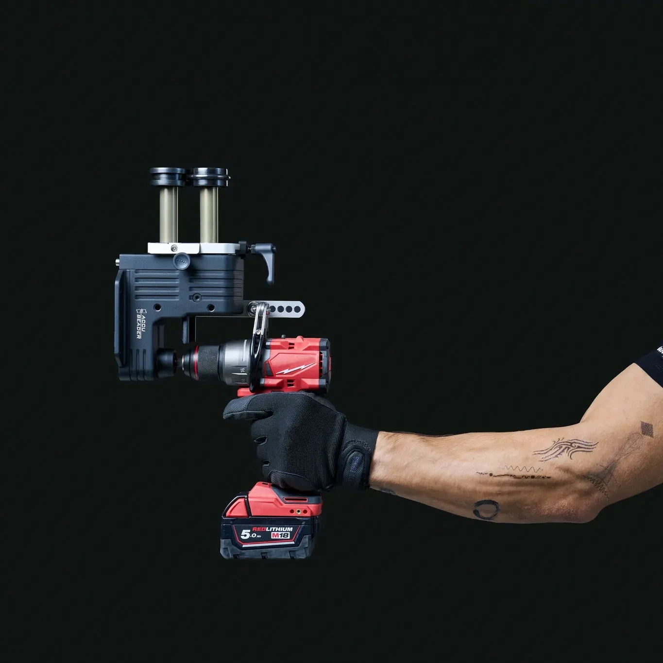 AccuBeader Sickenmaschine