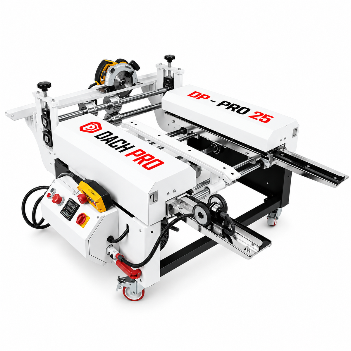 Stehfalz-Profiliermaschine DP-PRO 25 PLUS inkl. Kreissägenvorrichtung