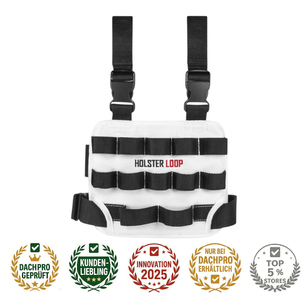 Holster -l 'Loop (Nuovo) Bianco La borsa per utensili originale