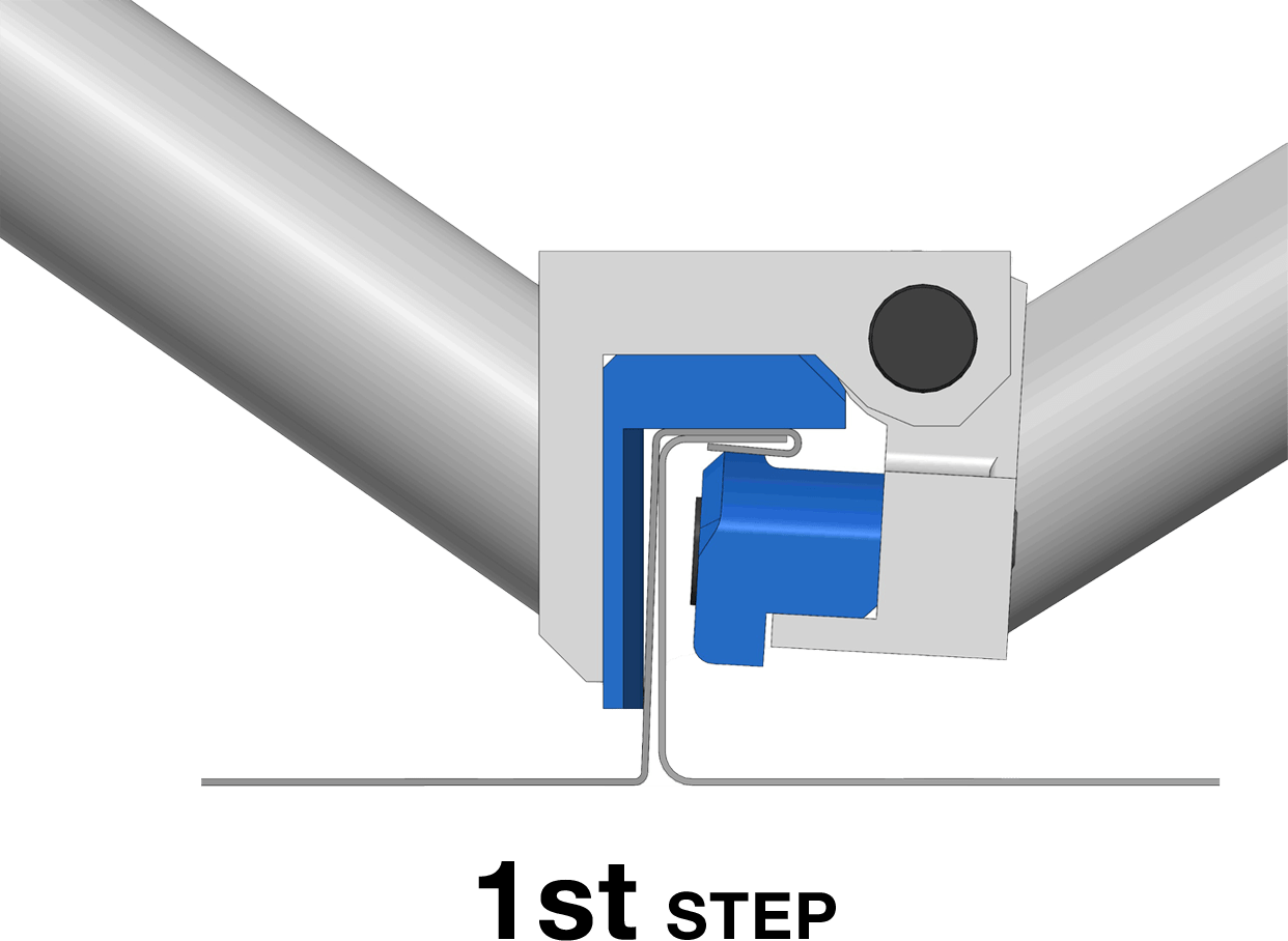 Set - Angebot: 2 - in - 1 Winkelfalzschließer + MINI - Winkelfalzschließer