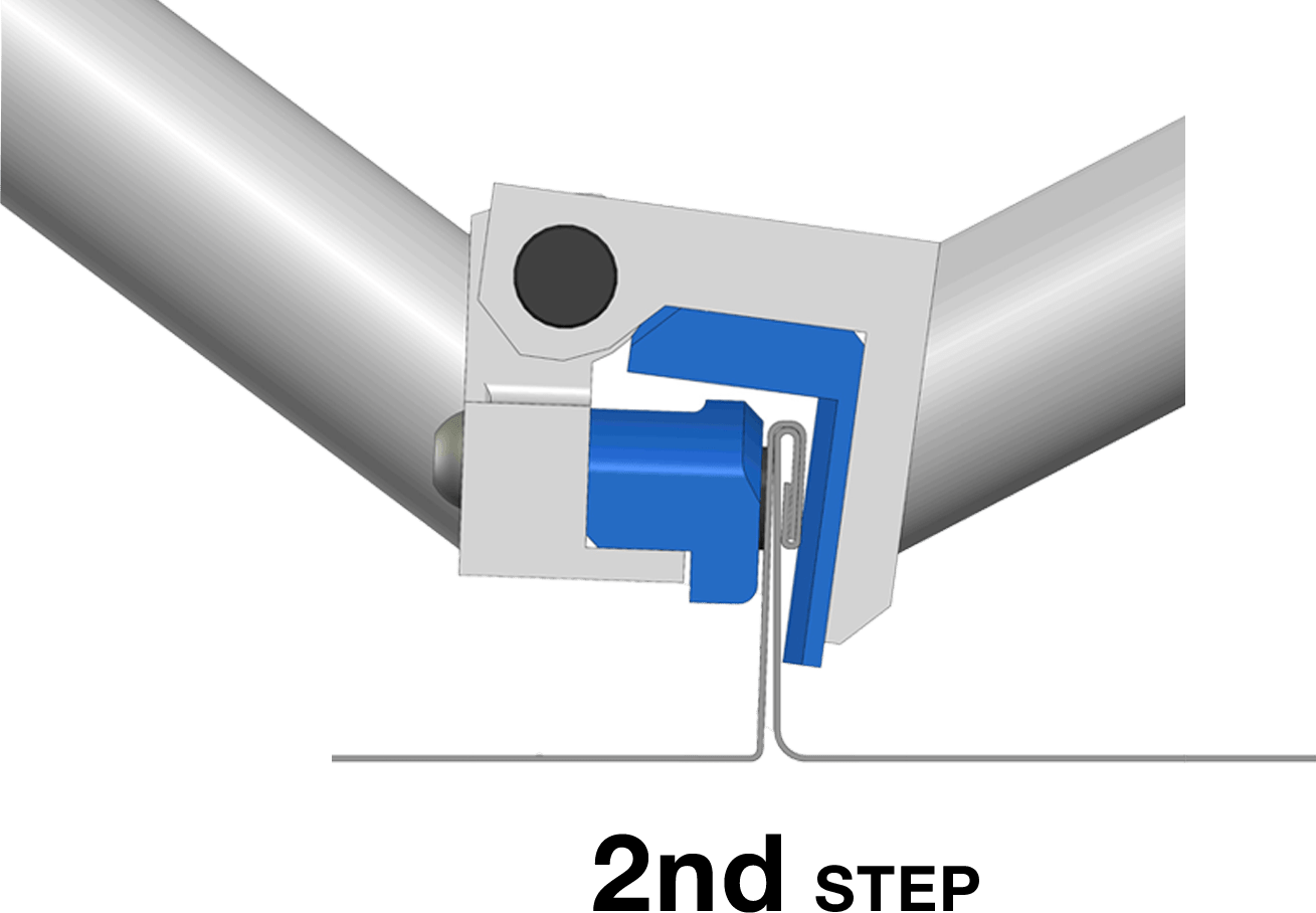 Set - Angebot: 2 - in - 1 Winkelfalzschließer + MINI - Winkelfalzschließer