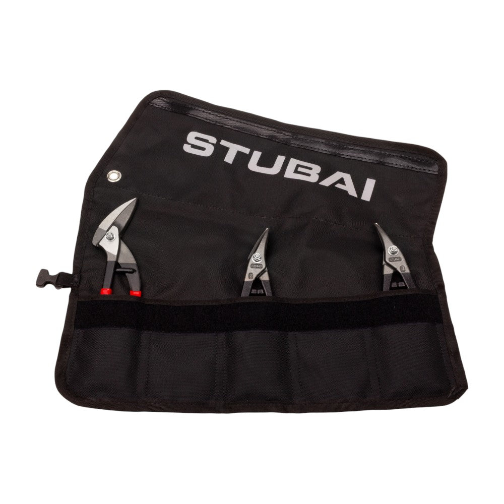 STUBAI - S2739 Mini - Scheren - Set in Rolltasche, 3 - tlg.