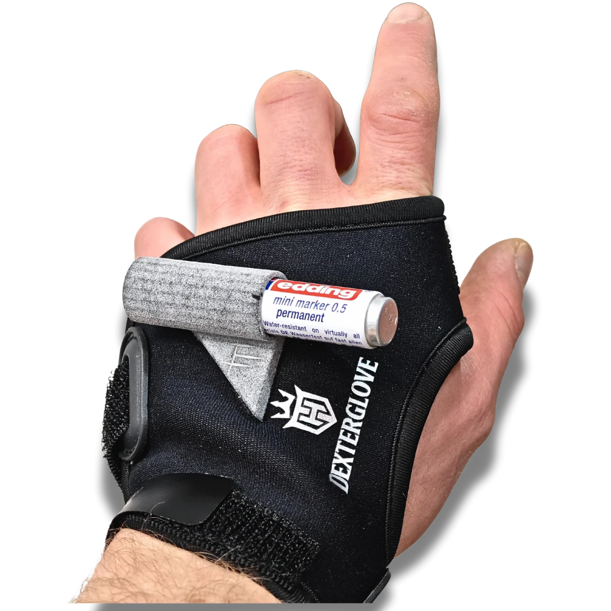 Dexter Glove Marker-Halter – Arbeitshandschuhe mit integrierter Marker-Halterung