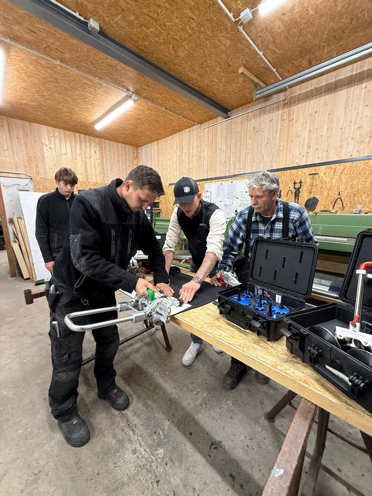 Værktøjsværksted/produktpræsentation for virksomheder