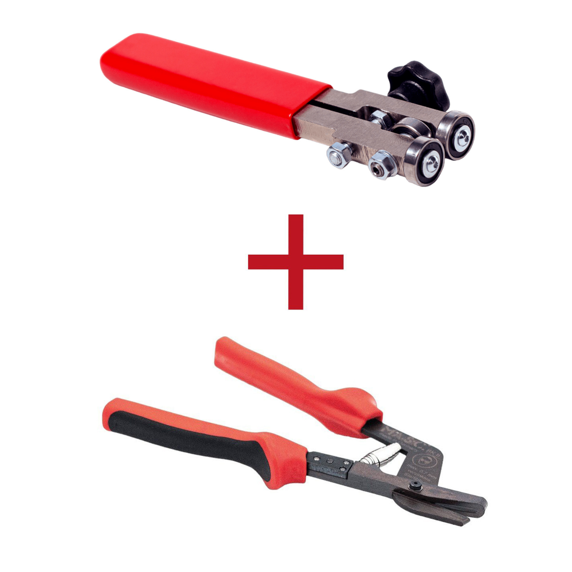 Blechbearbeitung PRO Set – Knabberer & Kantenanreifer