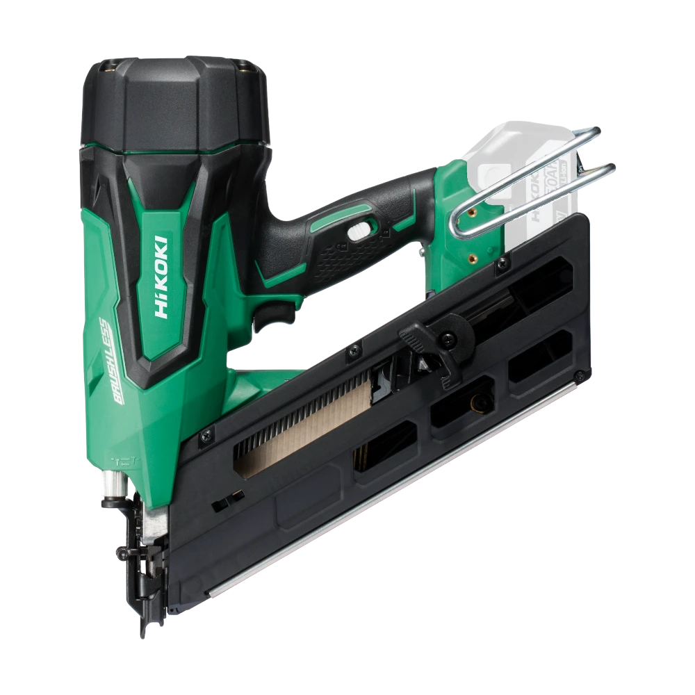 HiKoki 18V Basic Cordless Nailer Strip Nailer 50 90mm BG Bau FUNDING Dach PRO Dachdeckerwerkzeug Bedarf