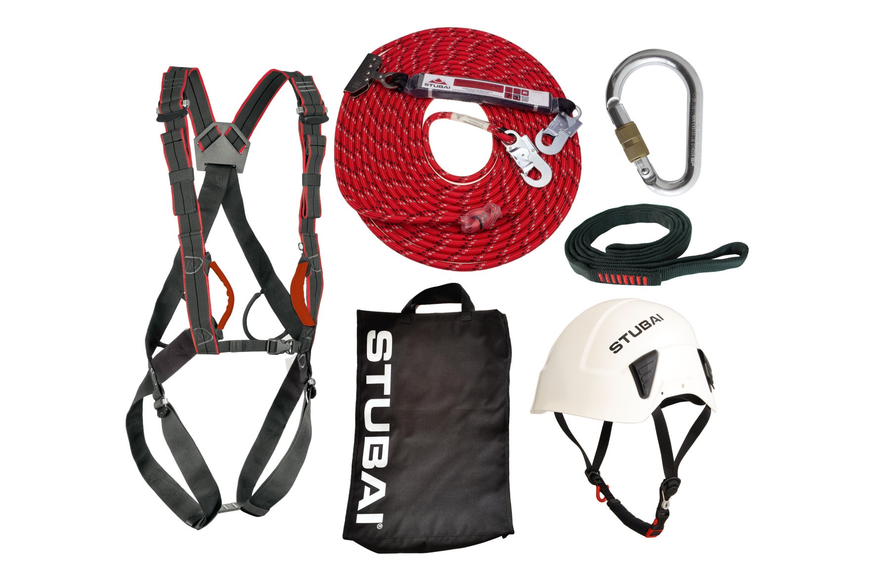STUBAI   Dachdecker Set PSA Basic Plus mit Helm