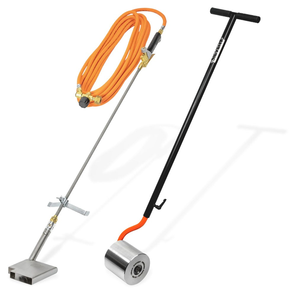 Sievert Pro Venturix S90 Brenner Set DIN-Kombi & Andrückrolle für Dachabdichtung