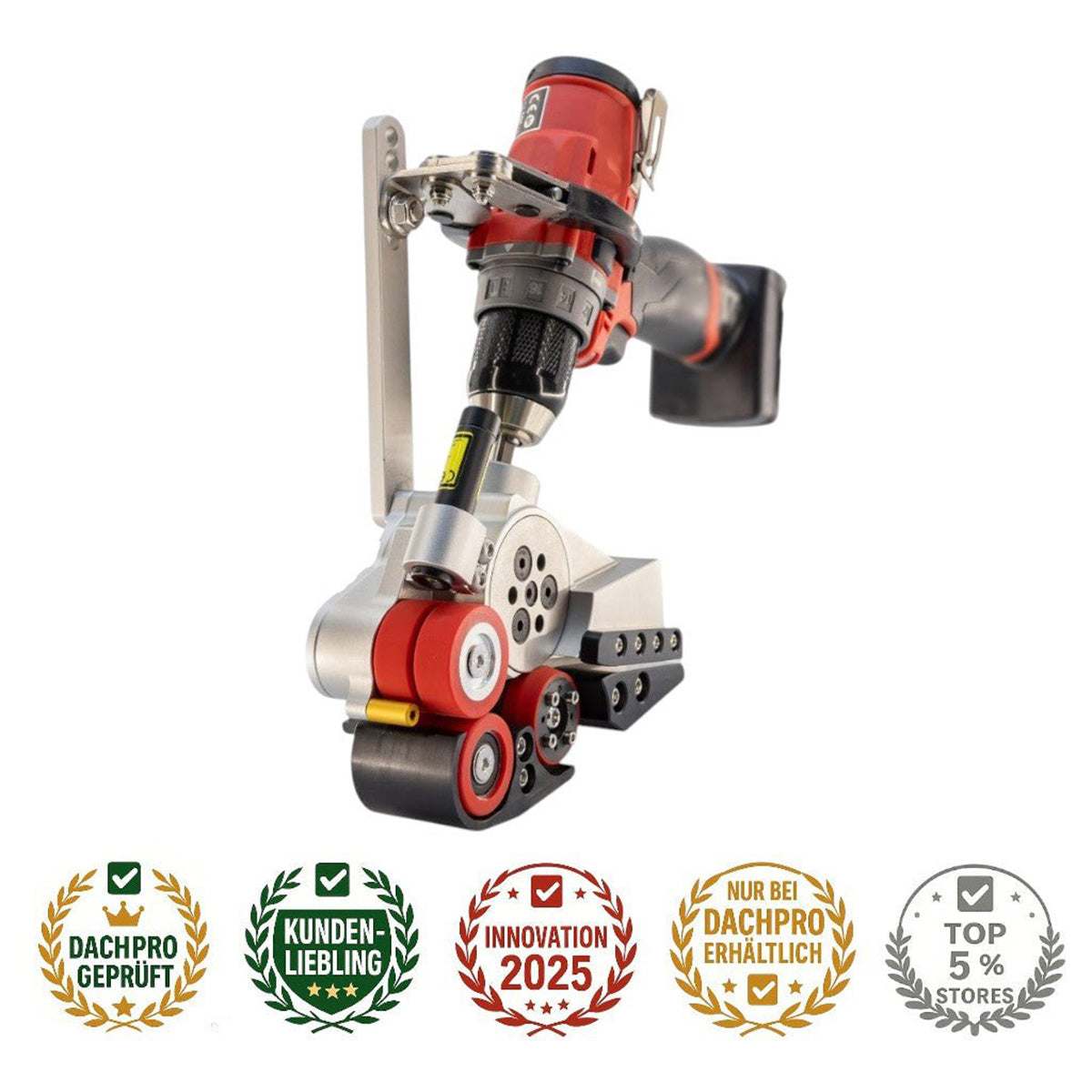 Roll Cutter | Rollschneider mit Laser - Schneidaufsatz für Akku Bohrmaschine