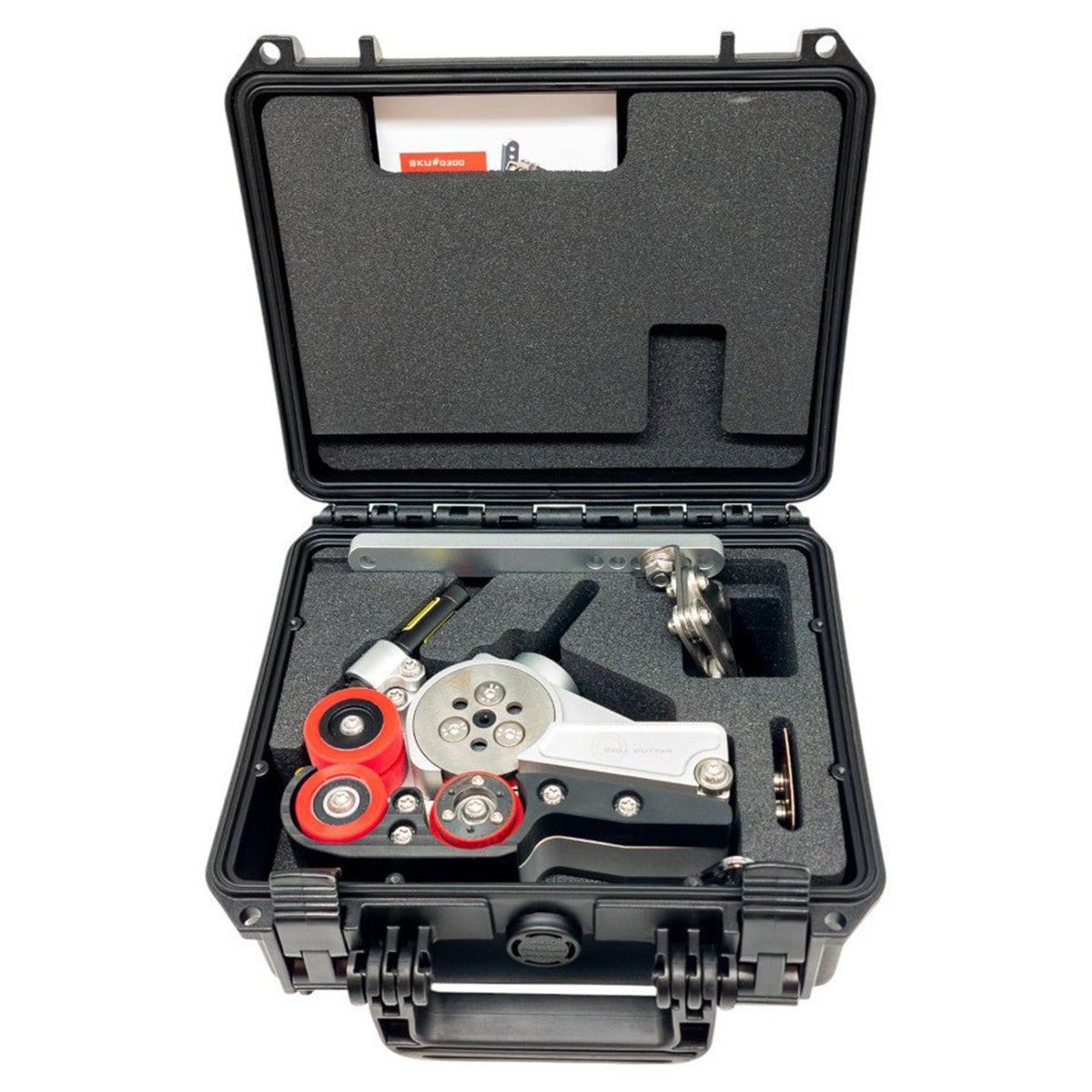 Roll Cutter | Rollschneider mit Laser - Schneidaufsatz für Akku Bohrmaschine