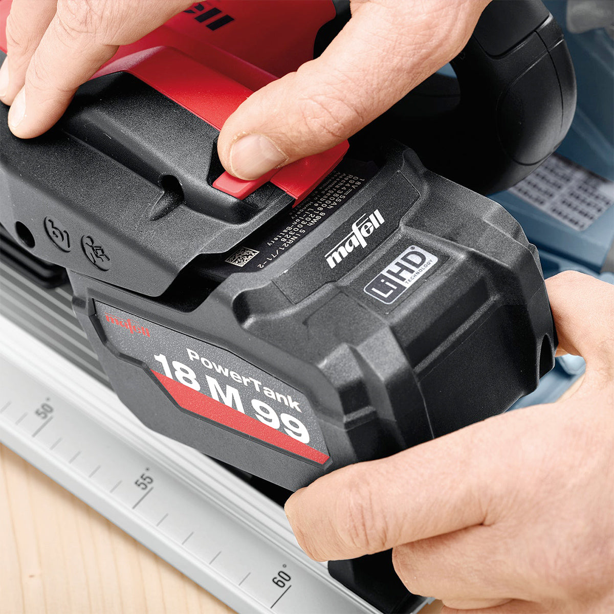 Mafell-Battery Dip Yaws Mt 55 18 M BL en el T-Max