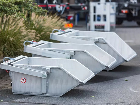Alu - Kippmulde KM 500 kg / 315 Vermietung nur mit Kran