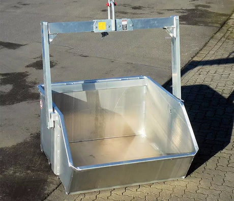Alu - Kippmulde KM 500 kg / 315 Vermietung nur mit Kran