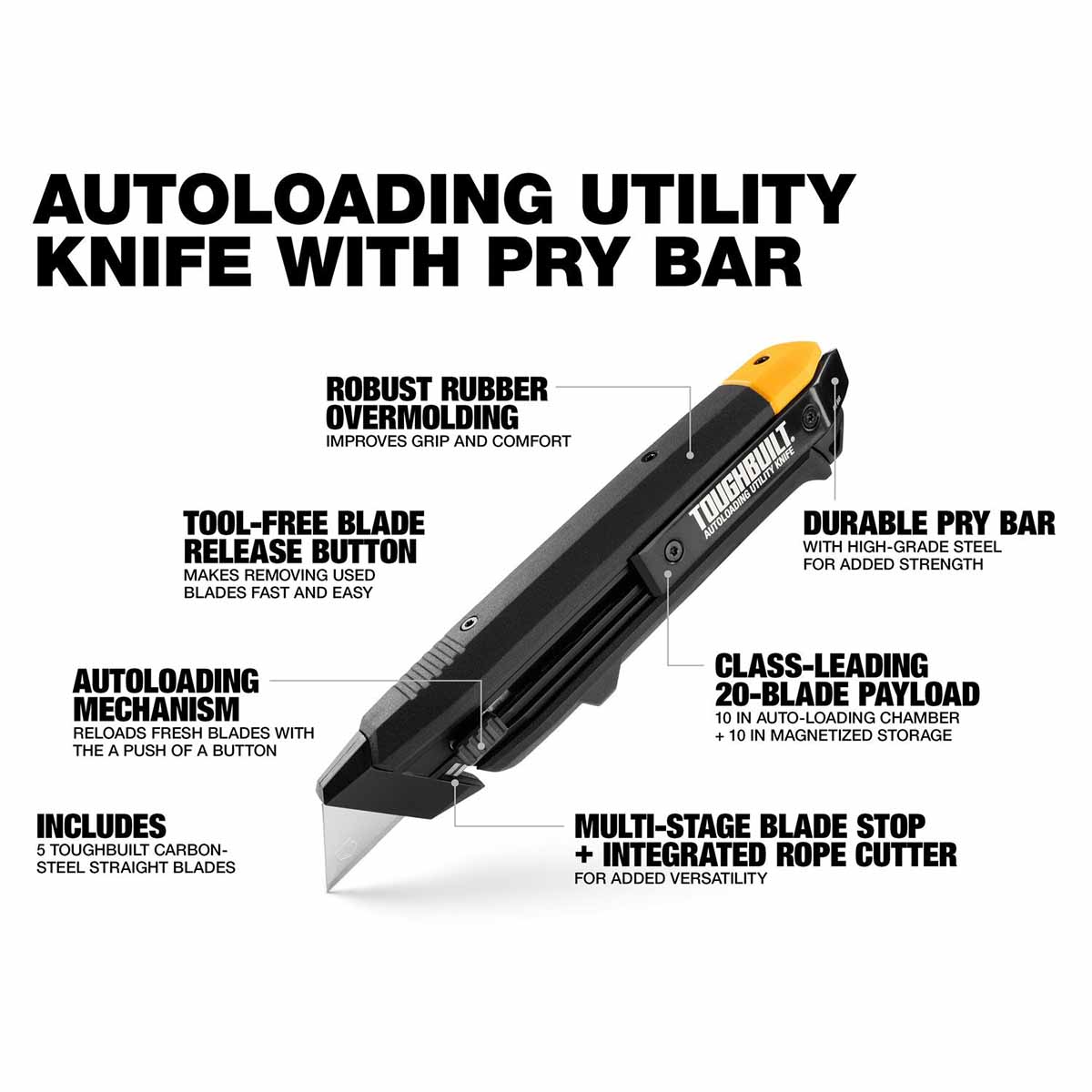 Cutter universale auto -ricarica da duro con ferro audace