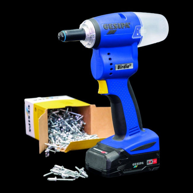 BIRDIE® inkl. 1x Akku 2,0 Ah, 18V, 4,0 Ah 18V und Ladegerät in L - Boxx