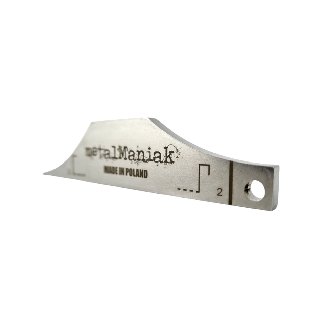 MetalManiak - Schlüsselanhänger-Schablone SEAM EDGER II  MetalManiak   
