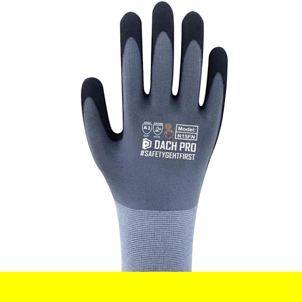 DACH PRO - Premium Arbeitshandschuhe | Montagehandschuhe mit Verstärkung