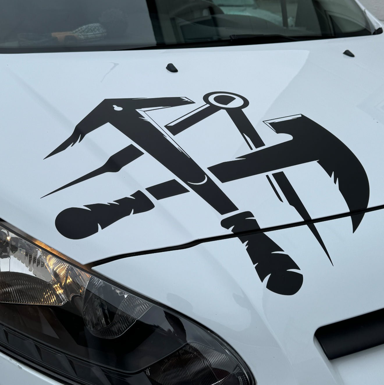 Dach PRO Zunft 'Aufkleber' inkl. Folierungs - Werkzeug Set