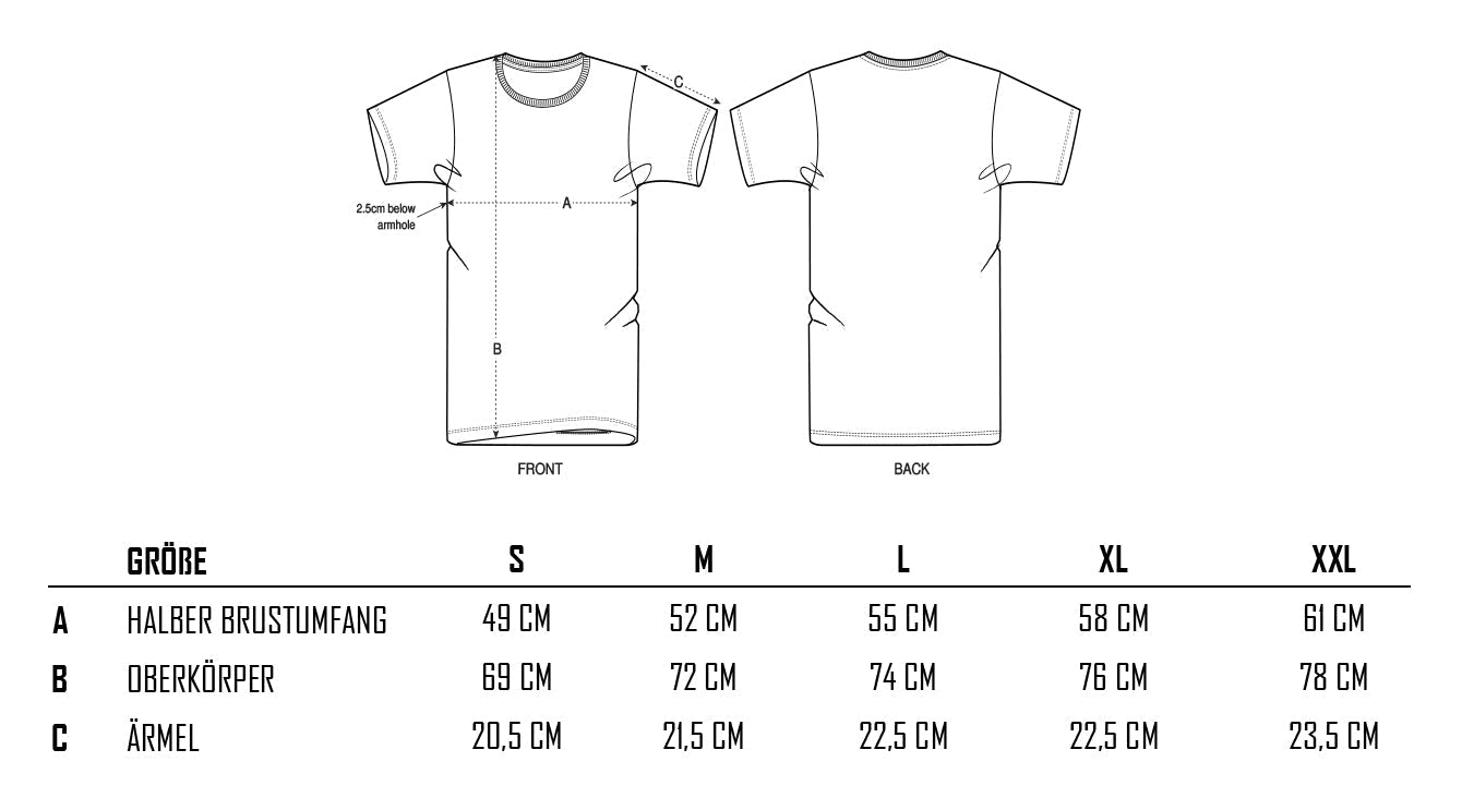 'DACH ULTRAS' - T-Shirt Schwarz/Weiss