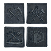 alle dach pro patches für changer hoodie