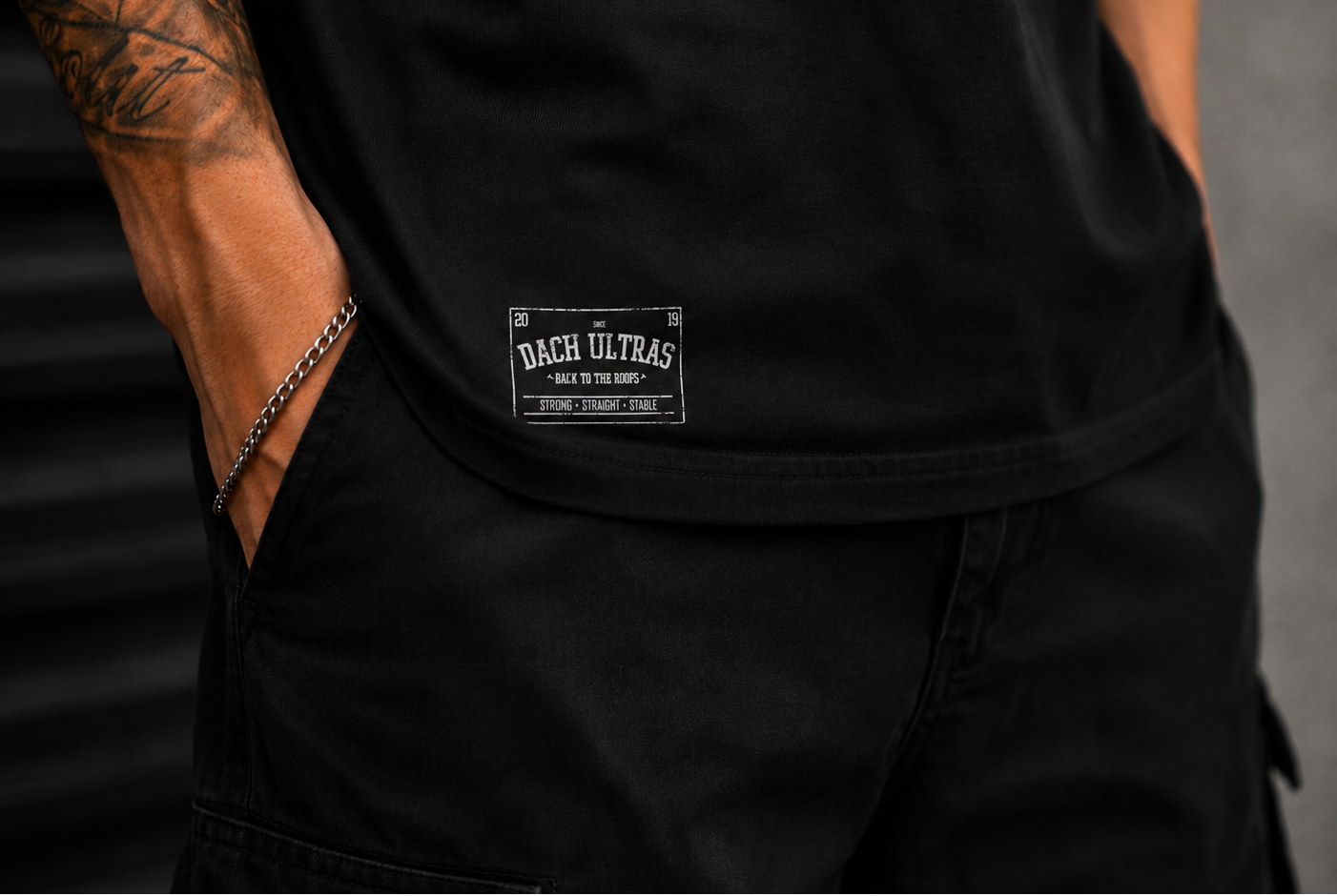DACH ULTRAS'-T-Shirt black