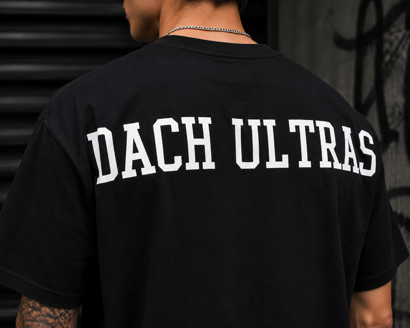 DACH ULTRAS'- GIANT T-Shirt black, oversized