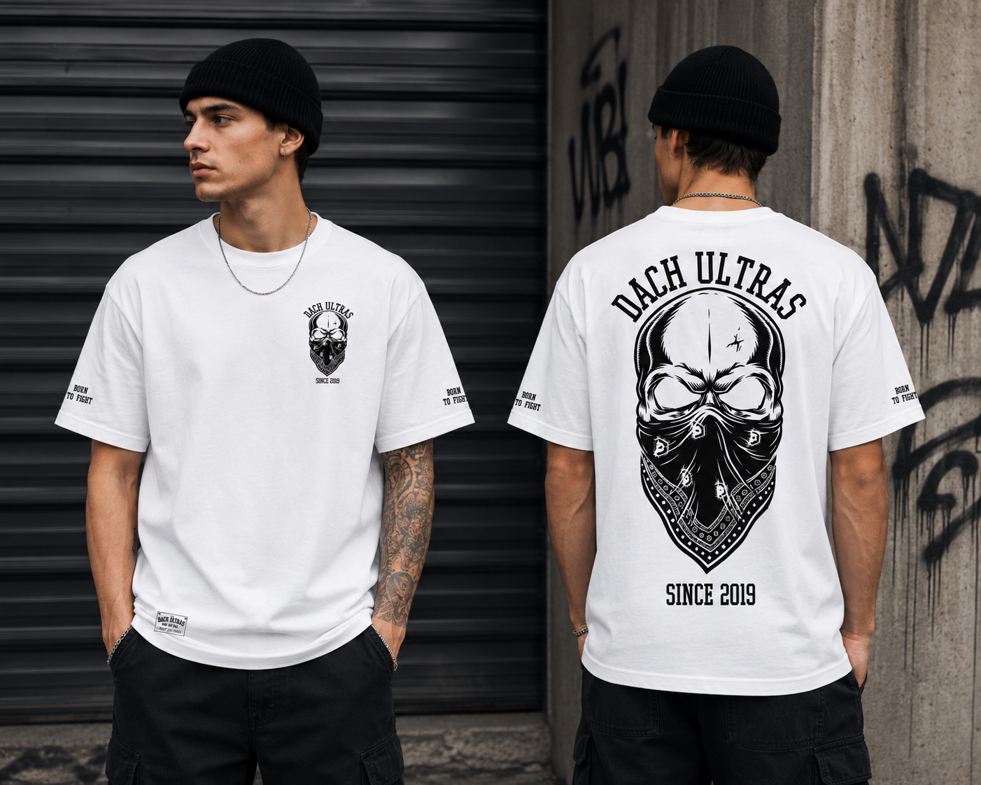 DACH ULTRAS'-T-Shirt White
