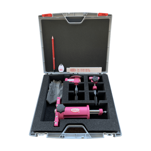 DRÄCO - Bender Set Nr. 3 / PINK - Handabkanter