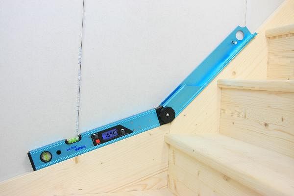 HEDUE - Digitaler Winkelmesser WM3 45 cm