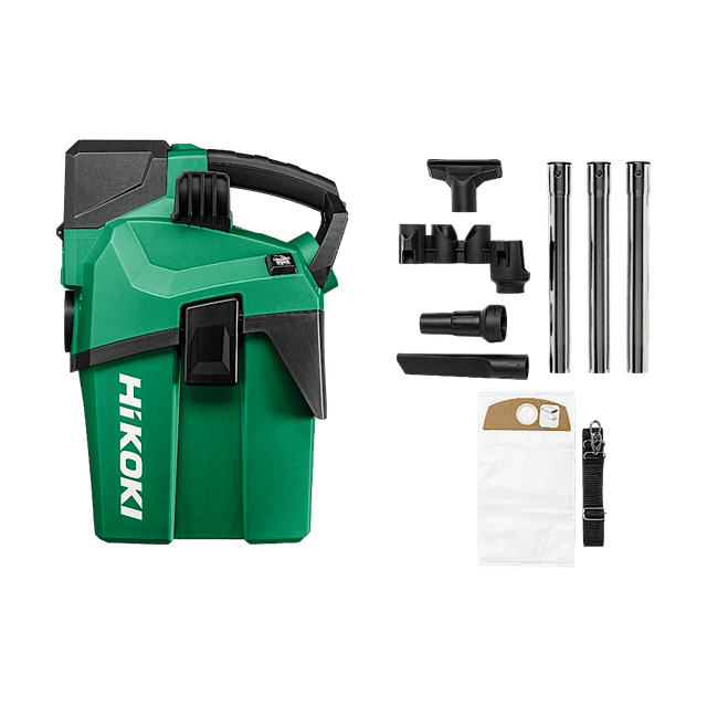 HIKOKI - Akku Nass - Trocken - Sauger L - Klasse 18 Volt ohne Batterien und Ladegerät