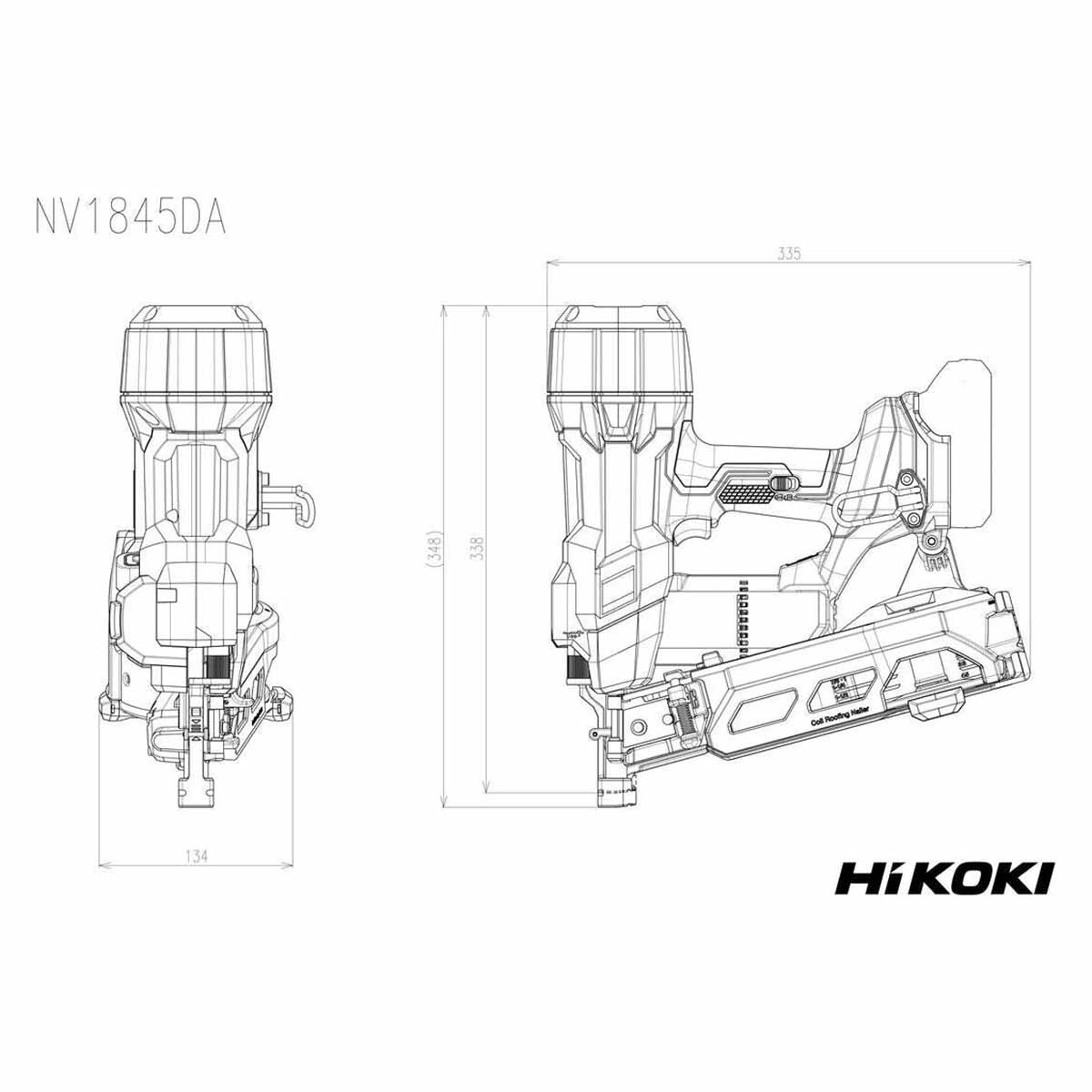 Hikoki - Pappnagler NV1845DA