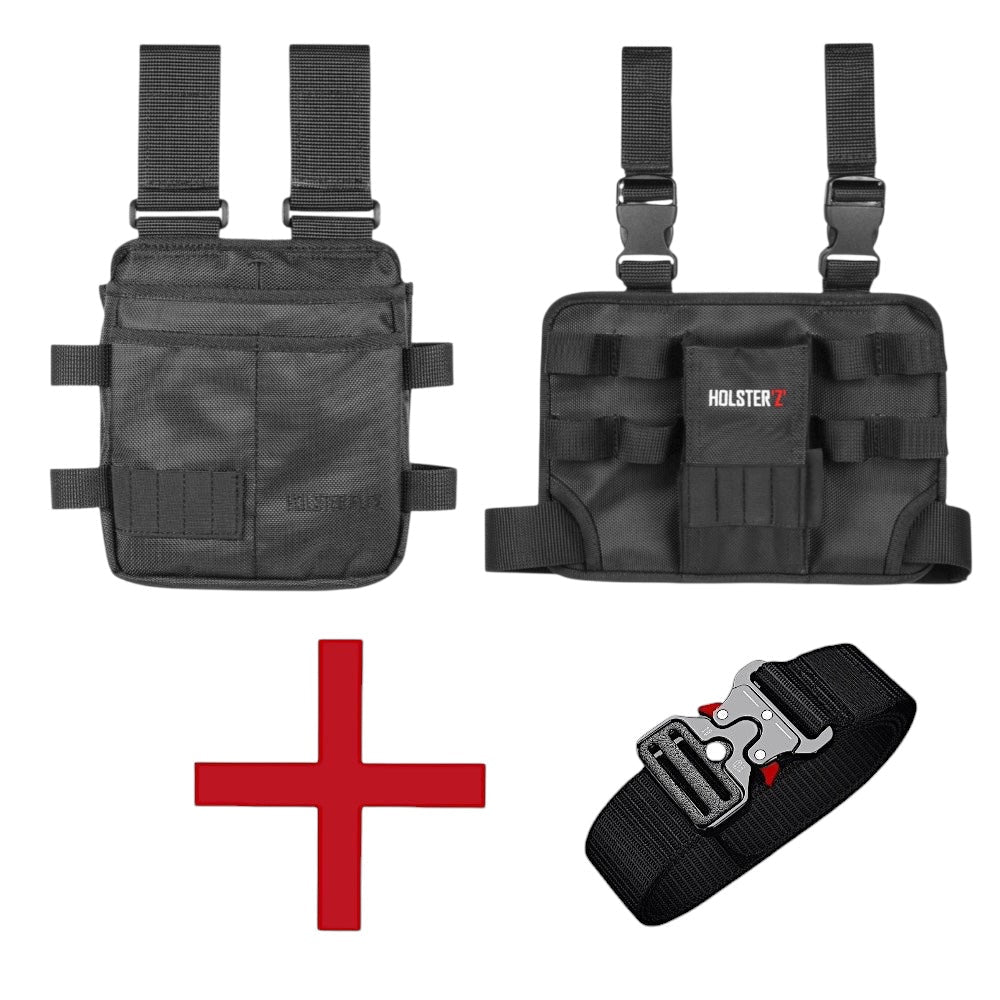 Holster Bundle – Holster Flex & Holster Z + Gürtel | Perfekte Organisation für Profis