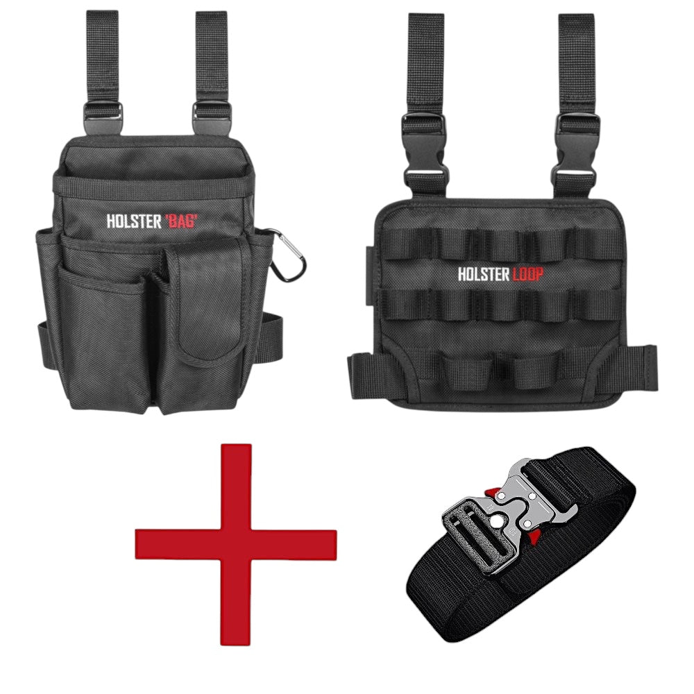 Holster Bundle - Holster Loop & Holster Bag + Gürtel