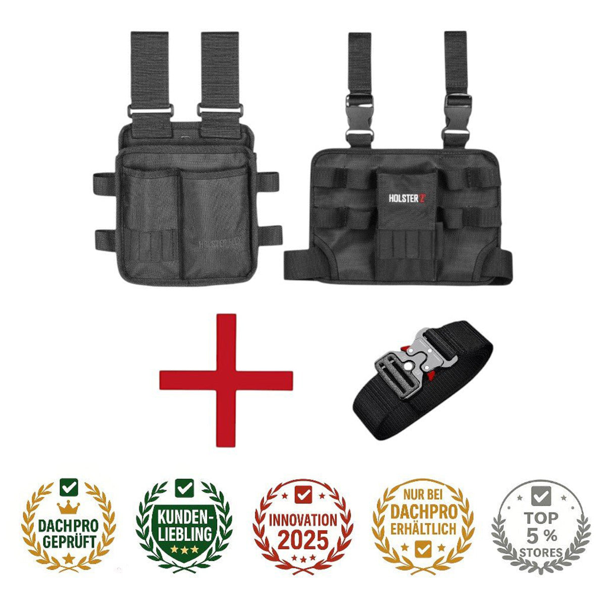 Bundle di fondina + cintura - borsa per attrezzi: il compagno perfetto per tutti i mestieri