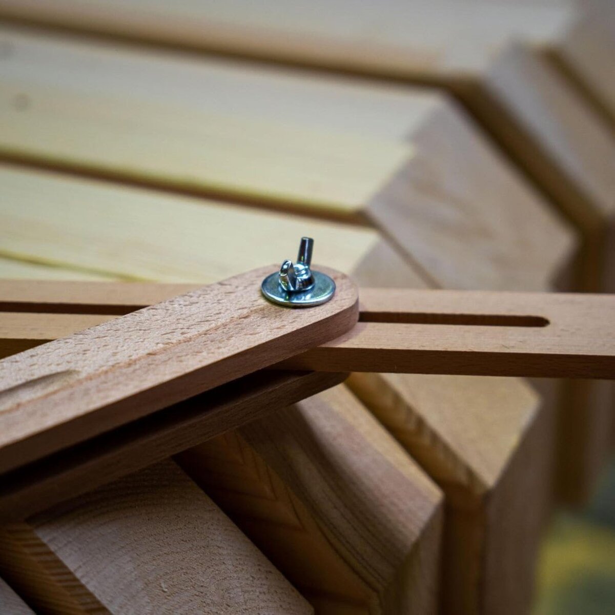 hedue® - Træ feje 50 cm | Linnekniv