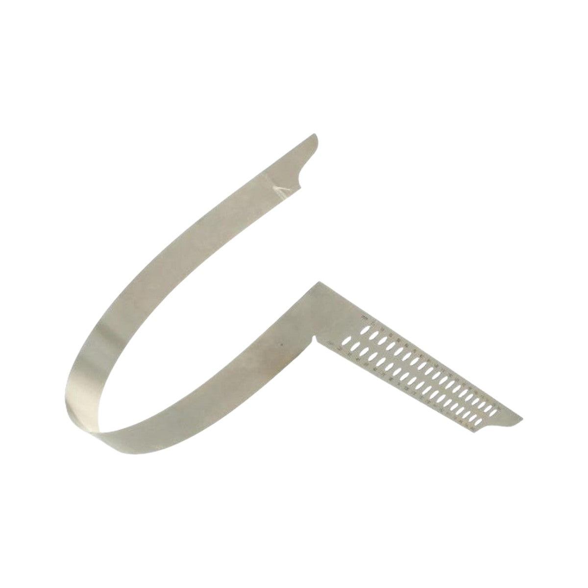 hEDUE® - Zimmermannswinkel Zn 800 mm con mm di tipo A e fori di arresto | Coltello di lino