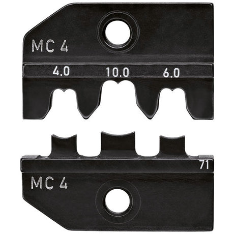 KNIPEX - Crimpeinsatz für Solar - Steckverbinder MC4 (Multi - Contact) MC4 4,0 – 10,0 mm²