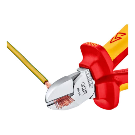 KNIPEX - Seitenschneider isoliert mit Mehrkomponenten - Hüllen, VDE