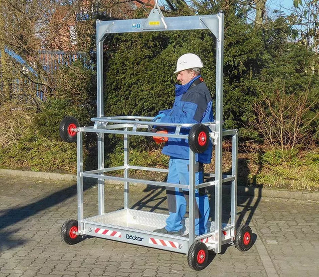 KS 200 Personenkorb | Arbeitsbühne max. 200 kg - Vermietung nur mit Kran