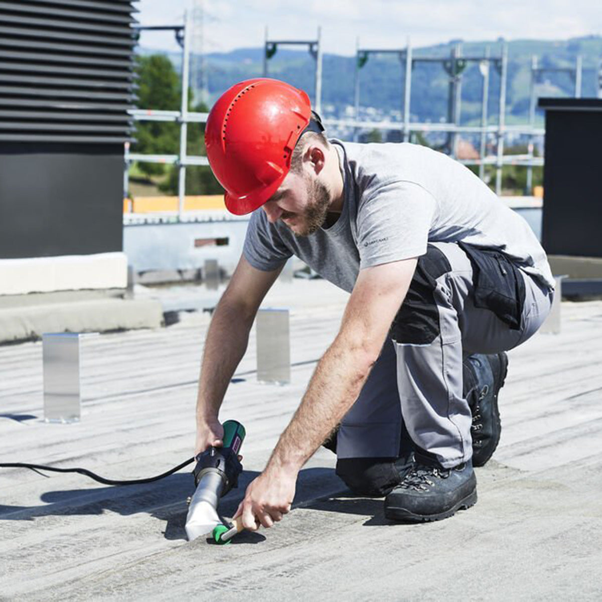 Leister - Electron ST, hand welding device 230V/3400W