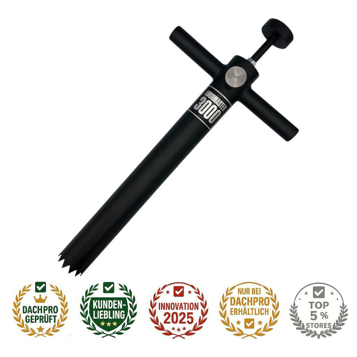 Lochmaster + Gratis Meterstab Bundle