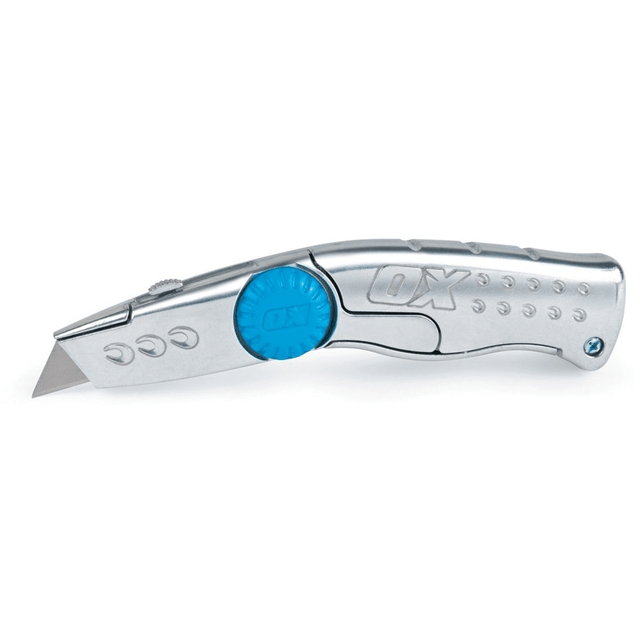 OX TOOLS - OX Pro Heavy Duty Messer mit Klingenmagazin inkl. 10 Klingen