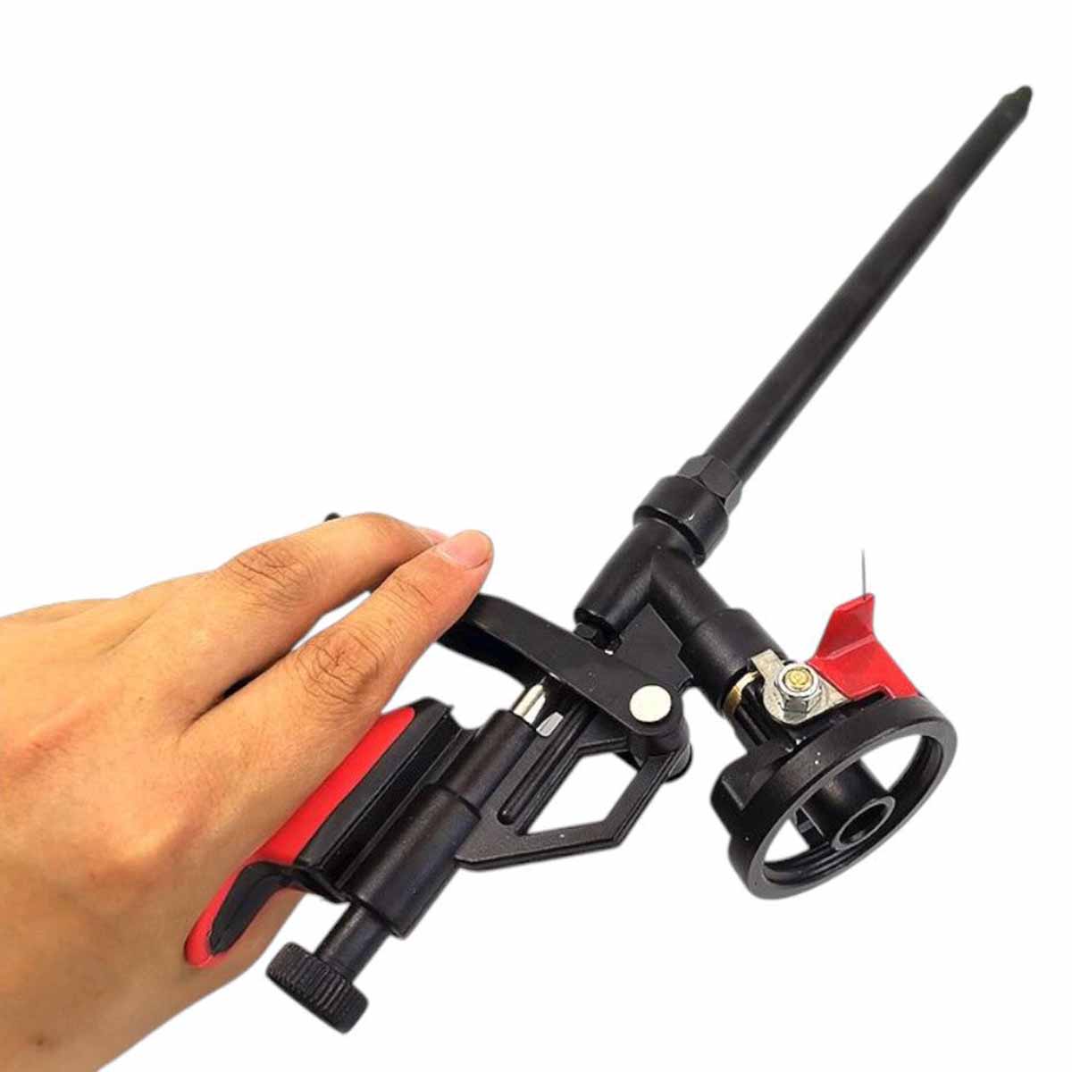 Præcisionssprayhoved | Skumpistol med indsættelse/off -ventil og ergonomisk håndtag