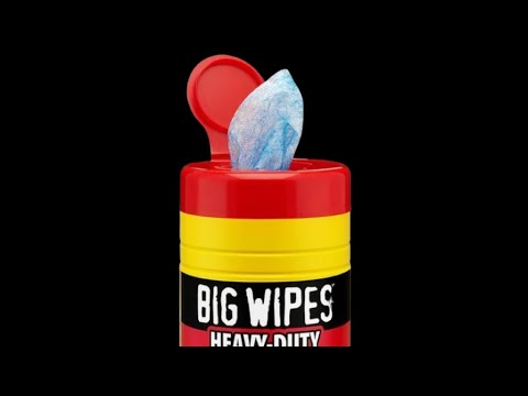 Lingettes nettoyantes Big Wipes